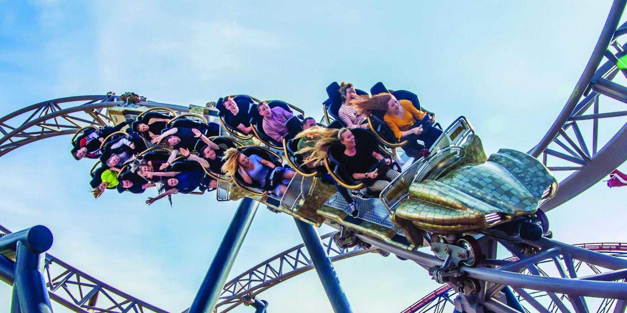 Boulevard Hotel بلاكبول المظهر الخارجي الصورة The train on the first drop