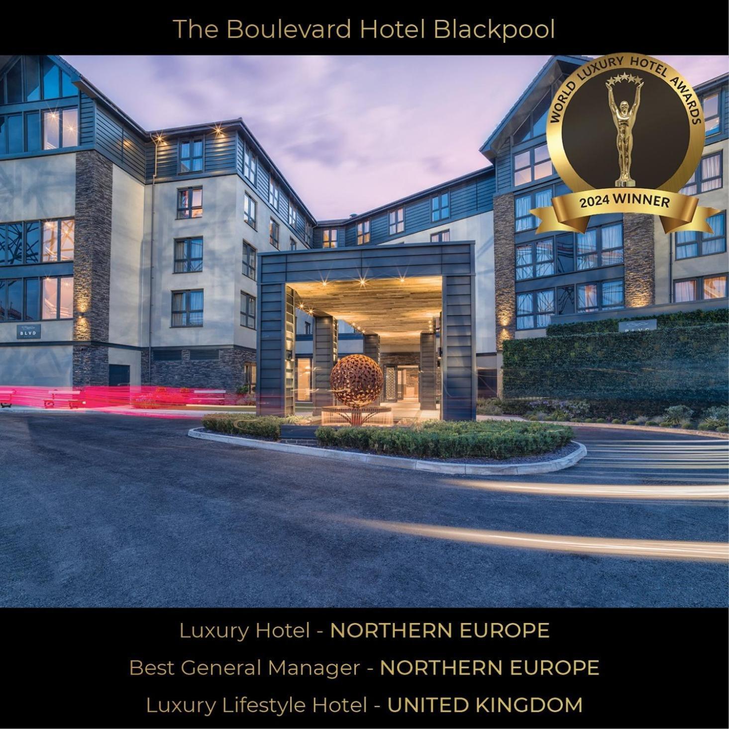 Boulevard Hotel بلاكبول المظهر الخارجي الصورة The Hotel