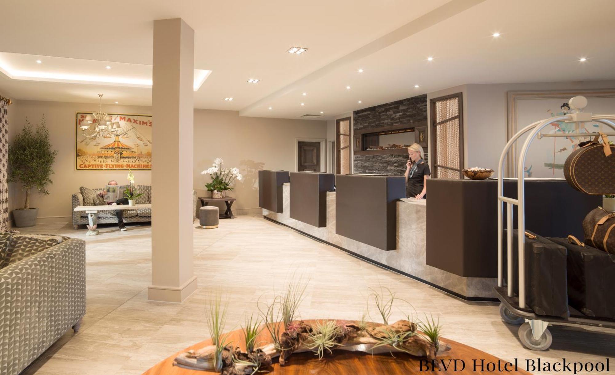 Boulevard Hotel بلاكبول المظهر الخارجي الصورة Reception